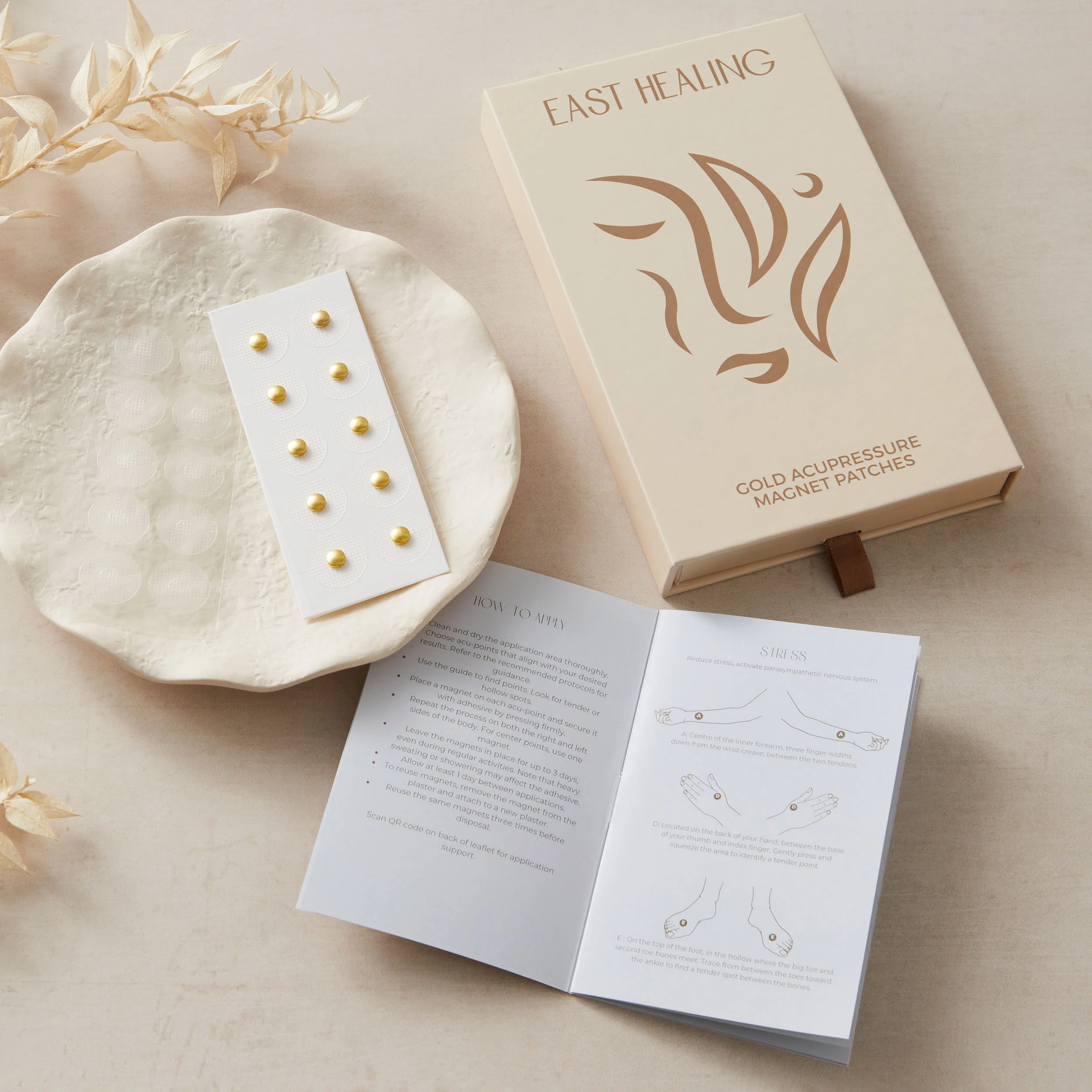 Gold Acupressure Magnet Patches - Image 9